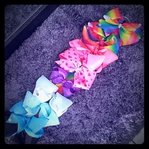 Jojo Siwa Bows Different Colors Great condition